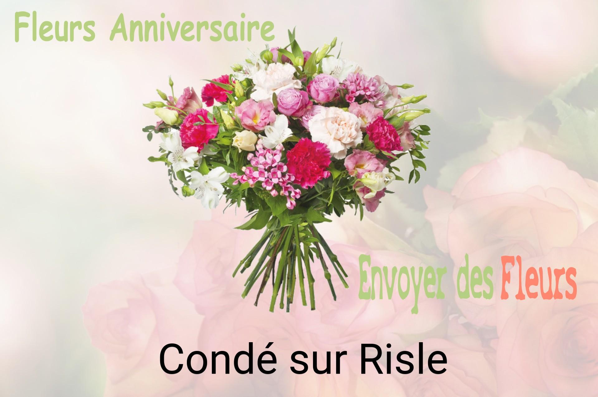 Bouquet de fleurs d’anniversaire livré à Condé-sur-Risle